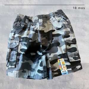 18mos Toddler Camo Cargo Shorts